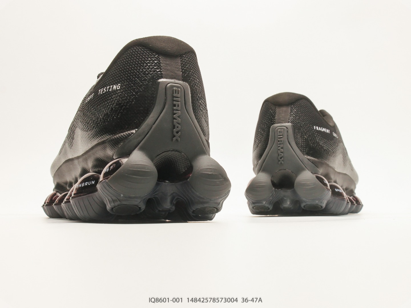 Nike Air Max Low-Top Running Sneaker Black view