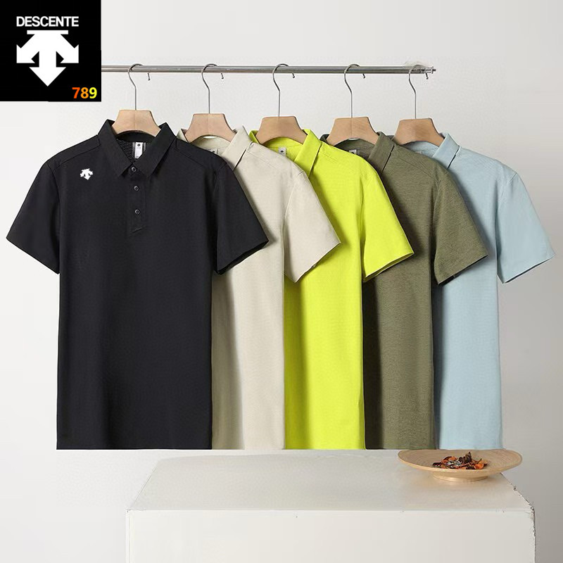 Descente Silicone Logo Men's Polo Shirt 2026