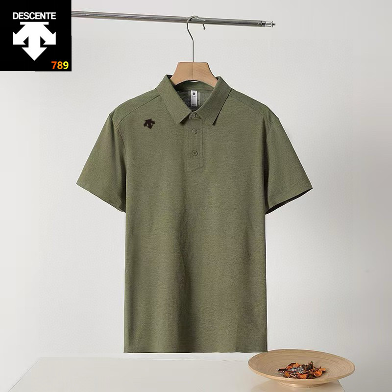 Descente Silicone Logo Men's Polo Shirt 2026 view