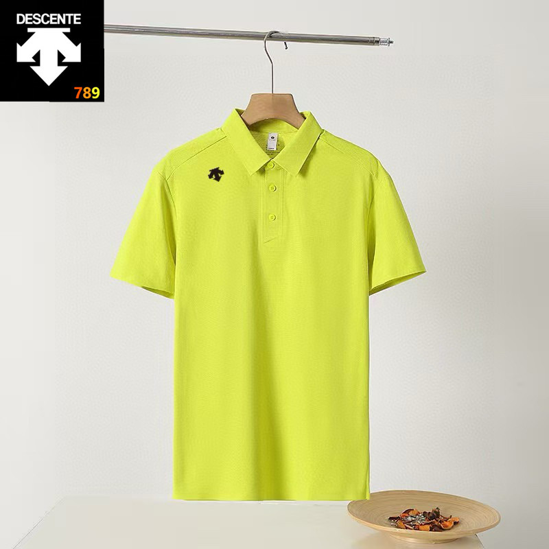 Descente Silicone Logo Men's Polo Shirt 2026 view