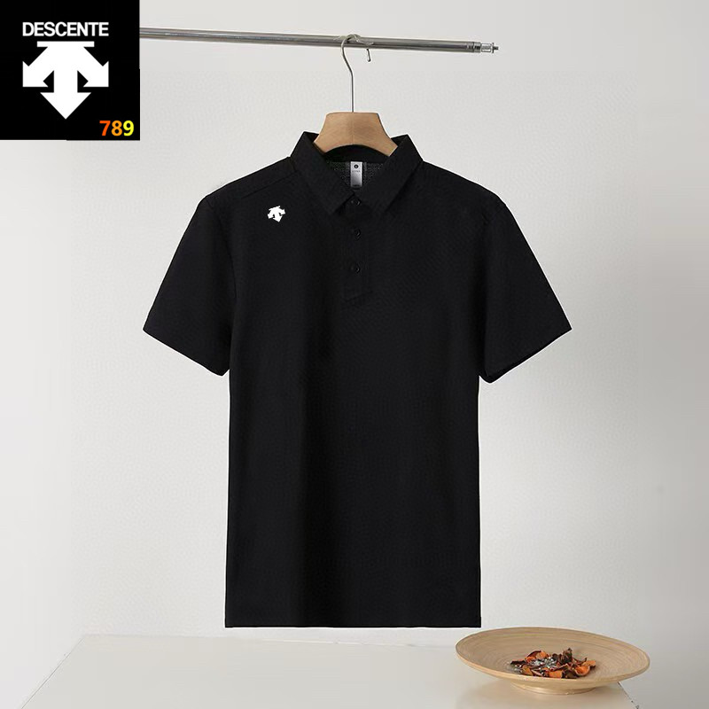 Descente Silicone Logo Men's Polo Shirt 2026 view