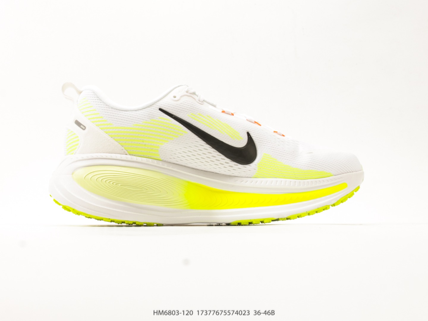 Nike Vomero 18 White Volt Running Shoe view