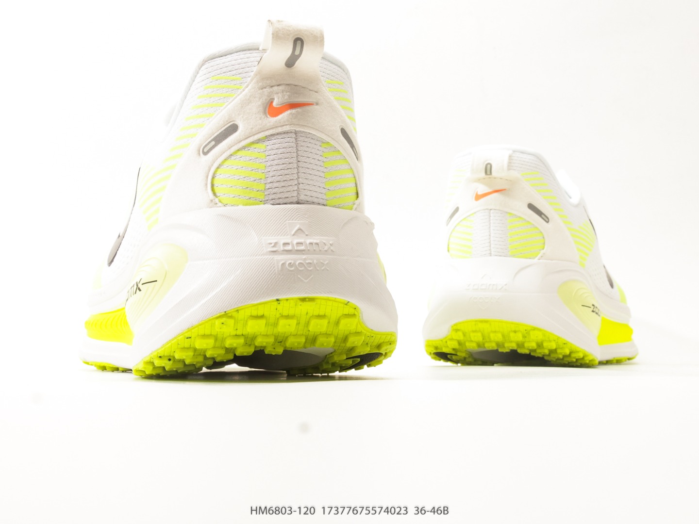 Nike Vomero 18 White Volt Running Shoe view