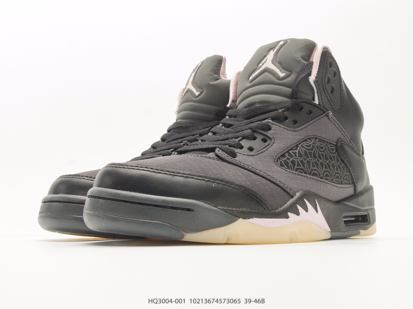 Air Jordan 5 Retro High Black Metallic view