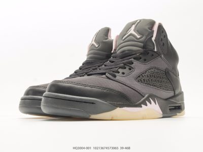 Air Jordan 5 Retro High Black Metallic view 5