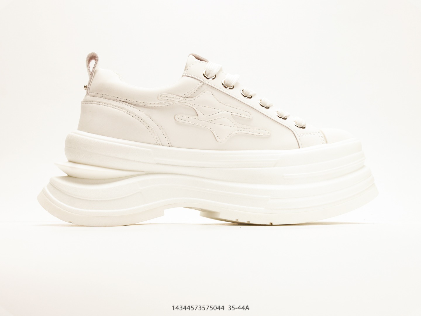 Alexander McQueen Sole Oversized Platform Sneaker White view