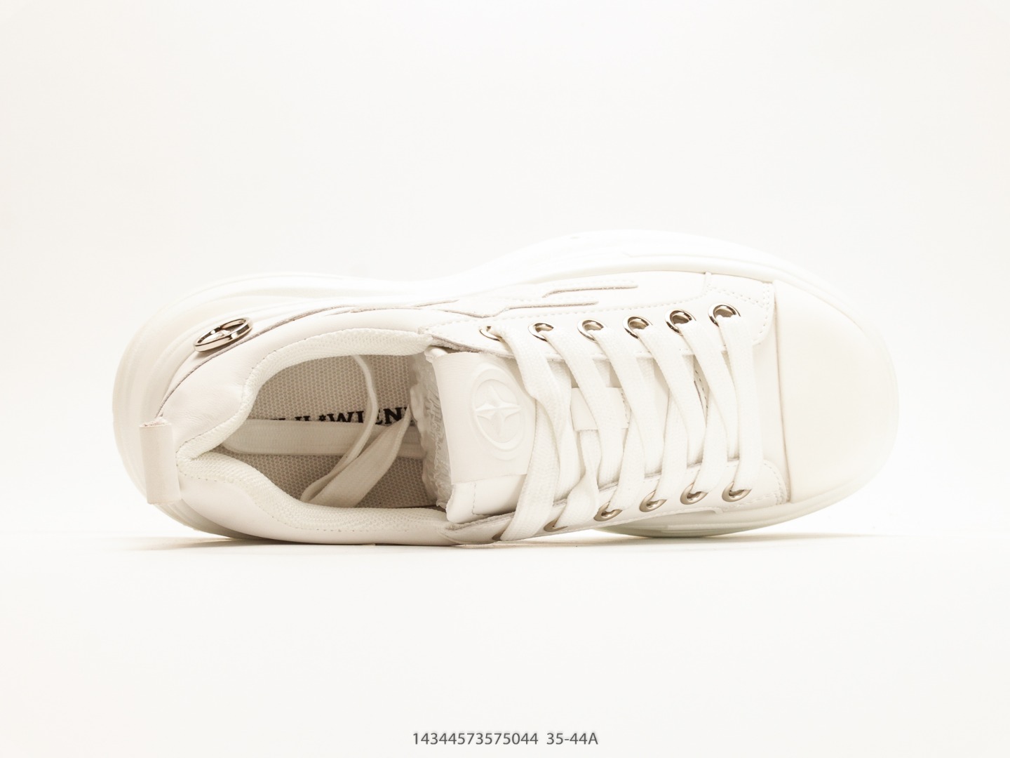 Alexander McQueen Sole Oversized Platform Sneaker White view