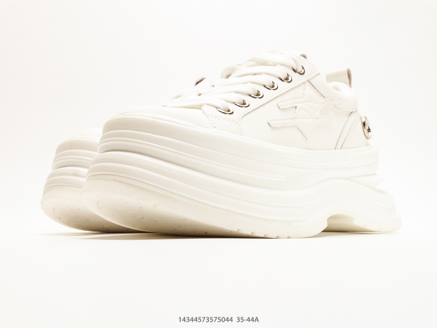 Alexander McQueen Sole Oversized Platform Sneaker White view