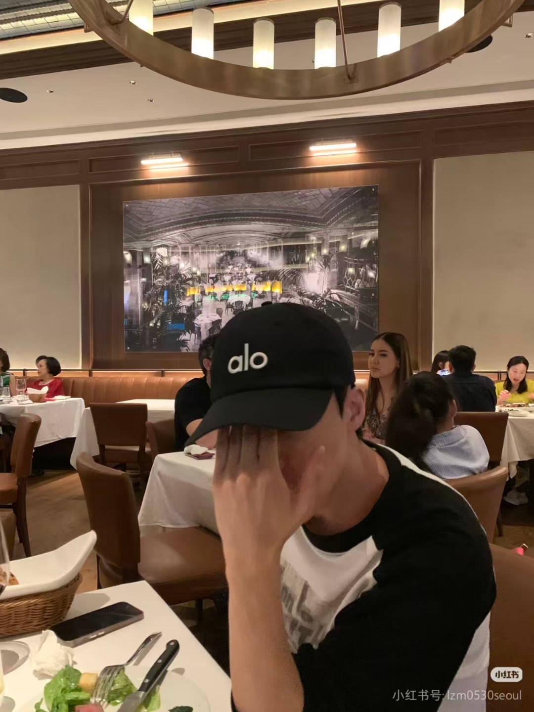 ALO Yoga Classic Letter Embroidery Baseball Cap Unisex view