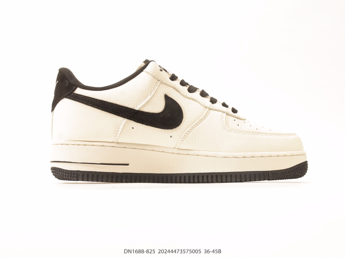 Nike Air Force 1 '07 Low Cream Black view