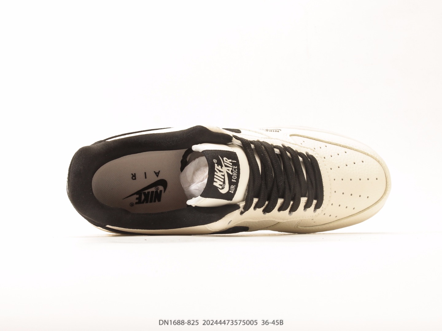 Nike Air Force 1 '07 Low Cream Black view