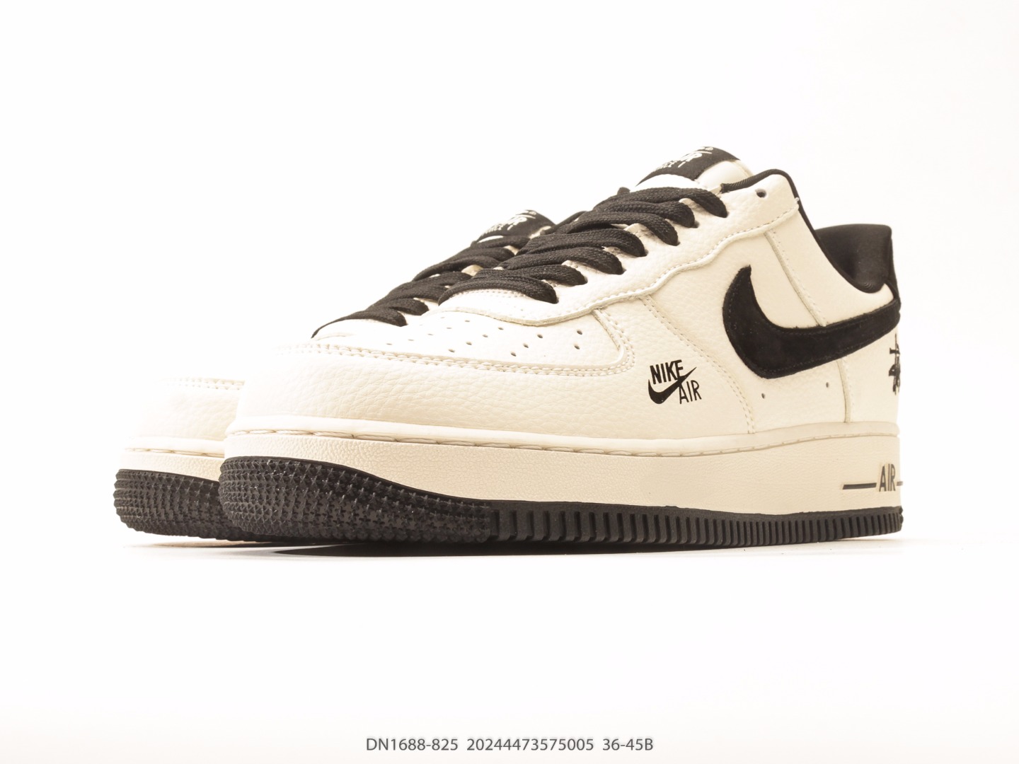 Nike Air Force 1 '07 Low Cream Black view