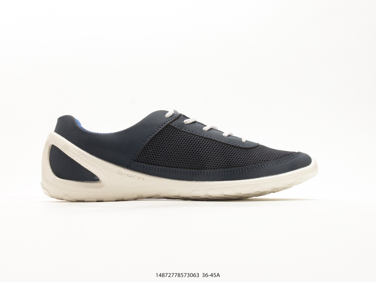 ECCO BIOM Hybrid Sneaker Navy/White view