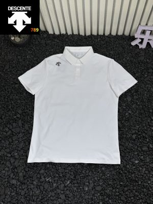 Descente SS26 Antibacterial Quick-Dry Polo Shirt view 2