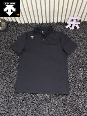 Descente SS26 Antibacterial Quick-Dry Polo Shirt view 3