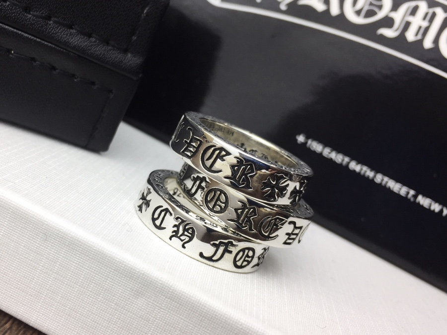Chrome Hearts Gothic Script Text Ring view