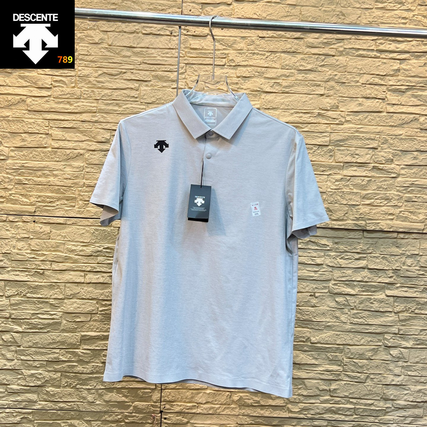 Descente 26SS Ice-Cool Seamless Polo Shirt view