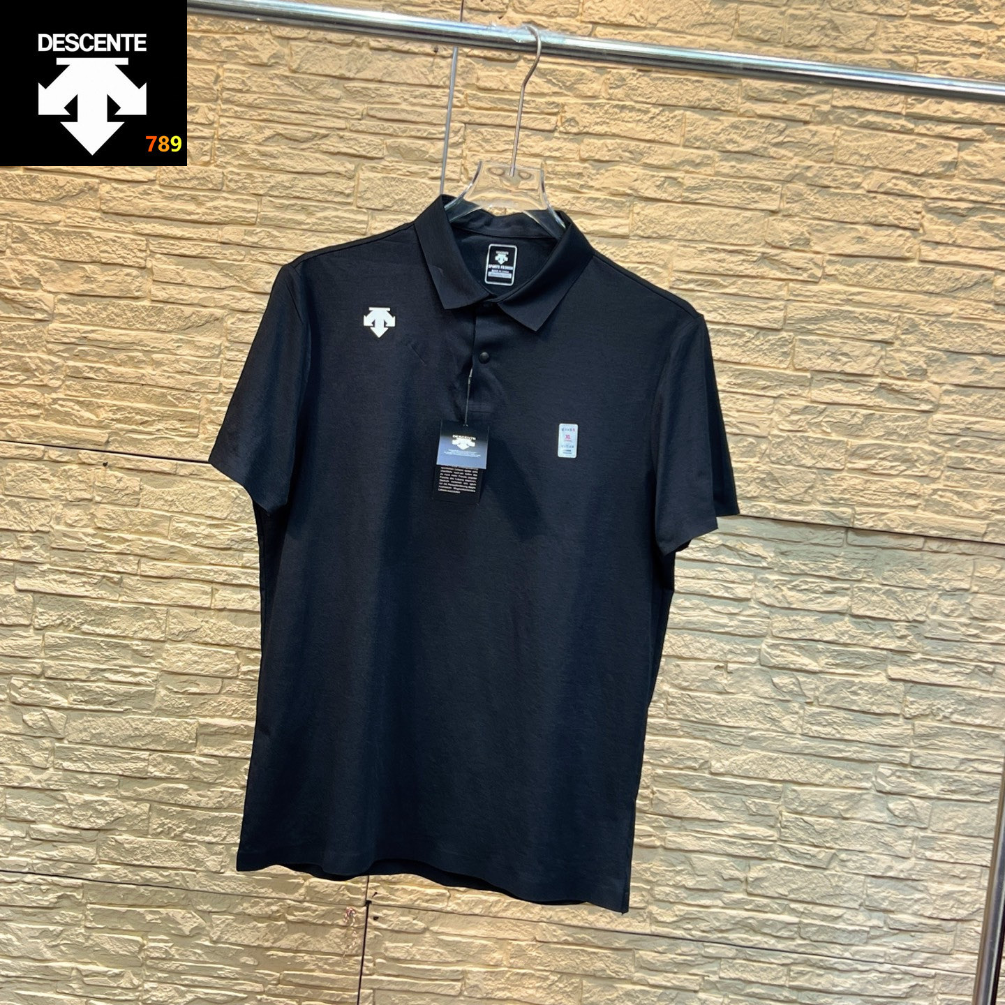Descente 26SS Ice-Cool Seamless Polo Shirt view