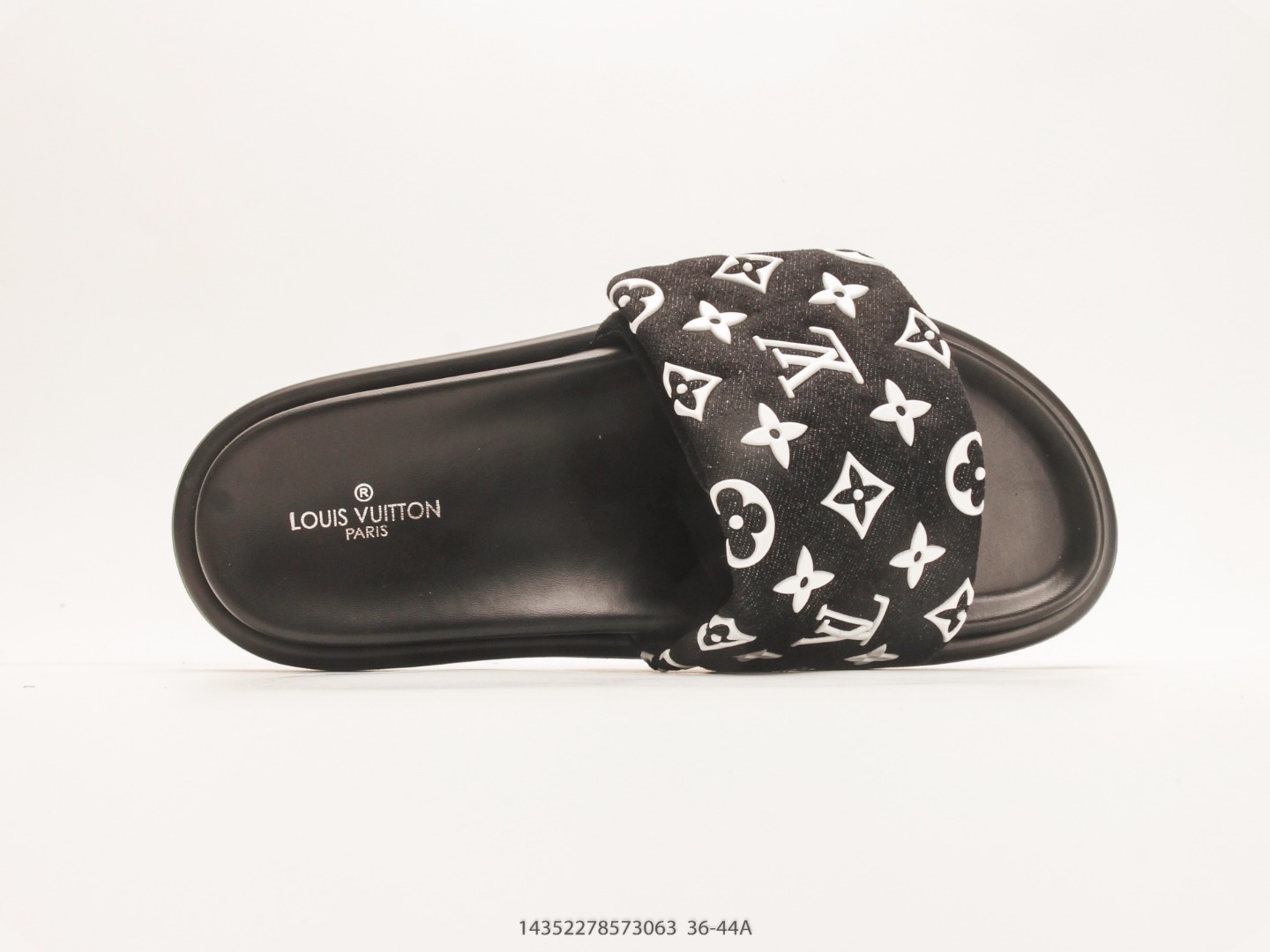 Louis Vuitton Monogram Studded Flat Slide Sandal view