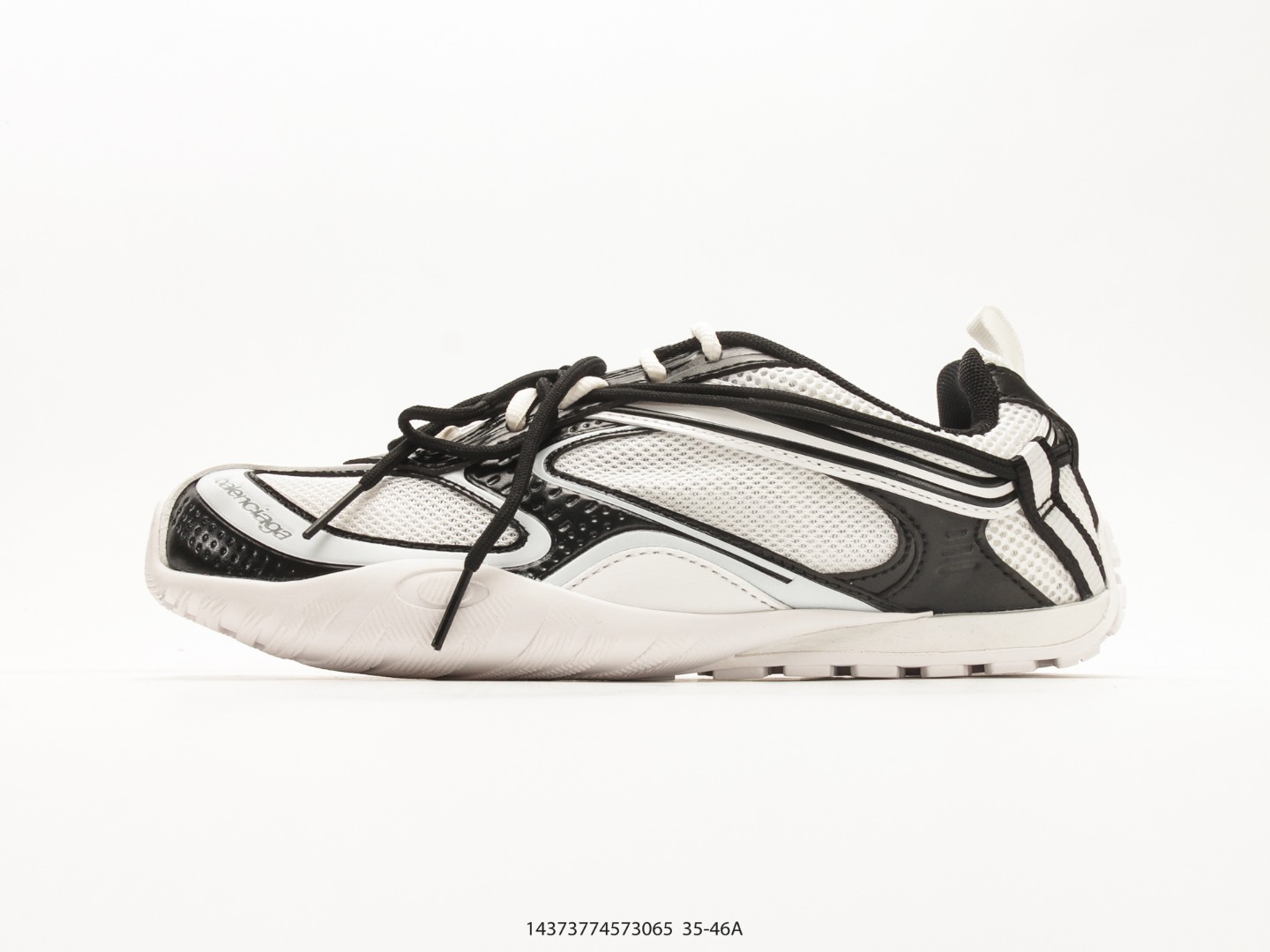 Balenciaga Monday Sneaker Black White