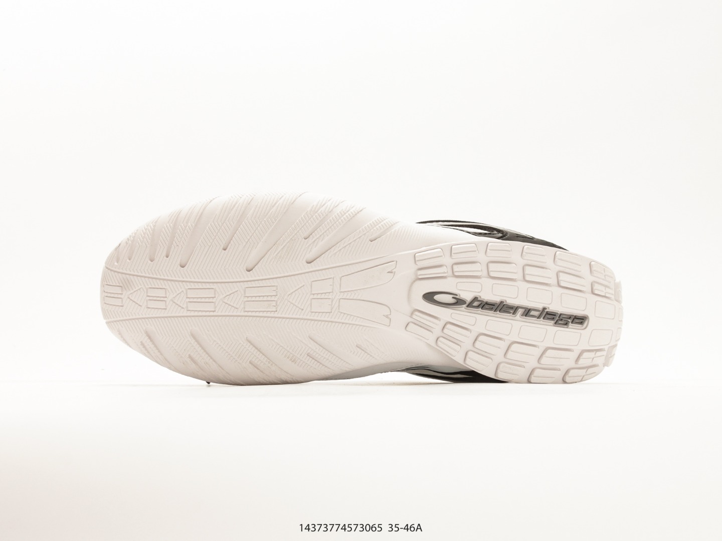 Balenciaga Monday Sneaker Black White view