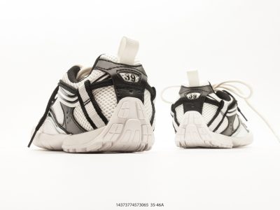 Balenciaga Monday Sneaker Black White view 6