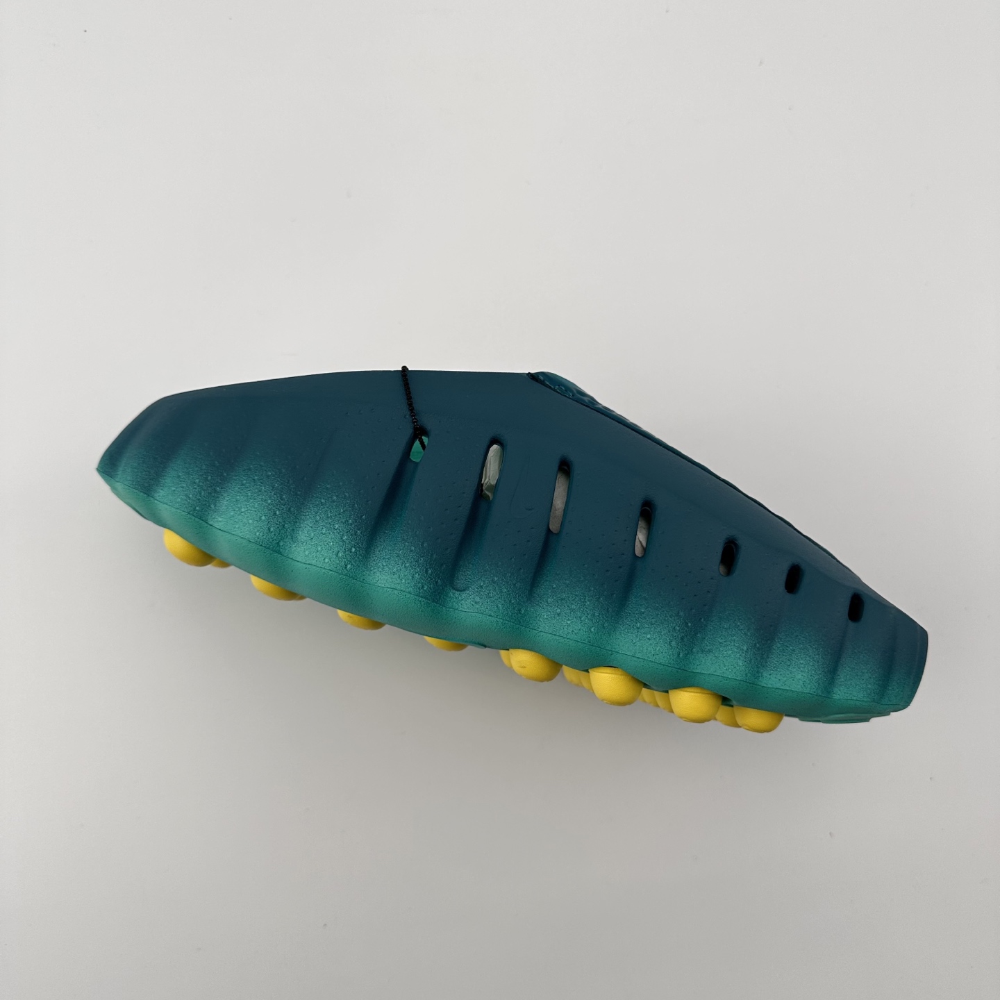 Nike Mind 001 Recovery Slide Teal/Yellow view