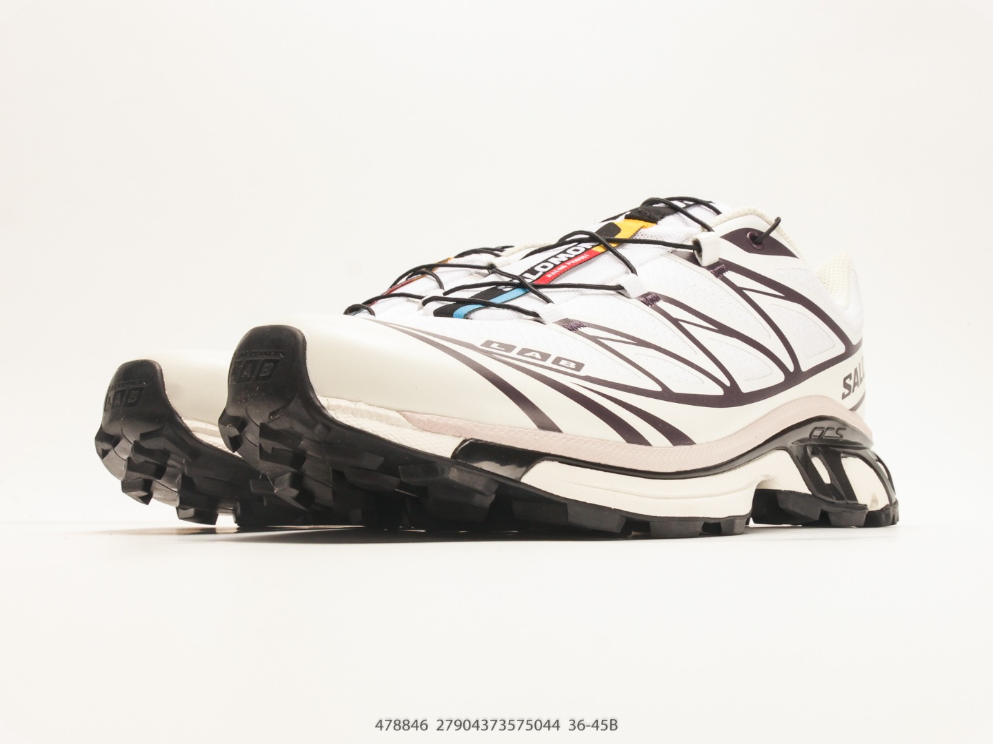 Salomon XT-6 Cream/Black view
