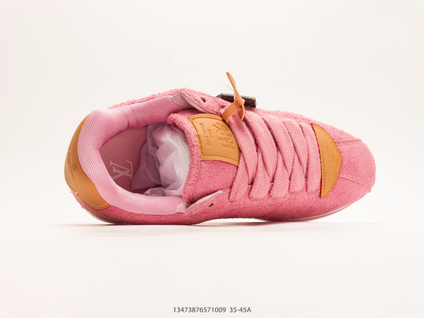 Louis Vuitton LV Trainer Sneaker Pink view
