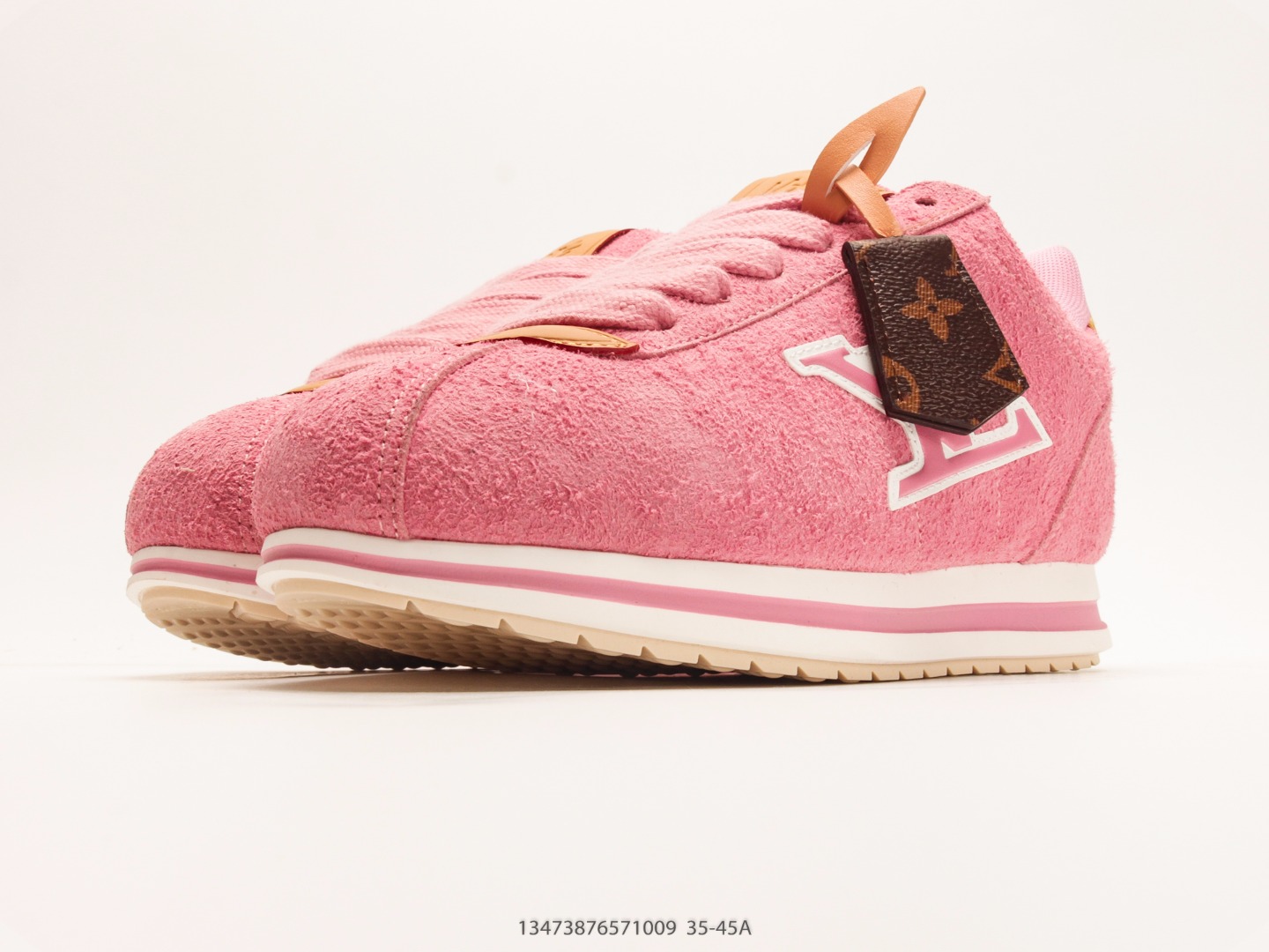 Louis Vuitton LV Trainer Sneaker Pink view