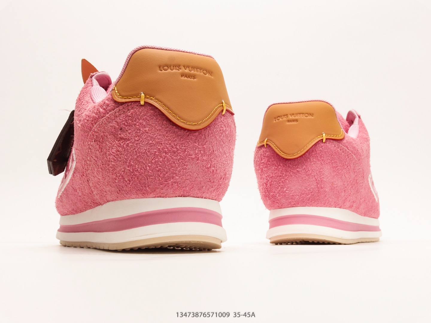 Louis Vuitton LV Trainer Sneaker Pink view