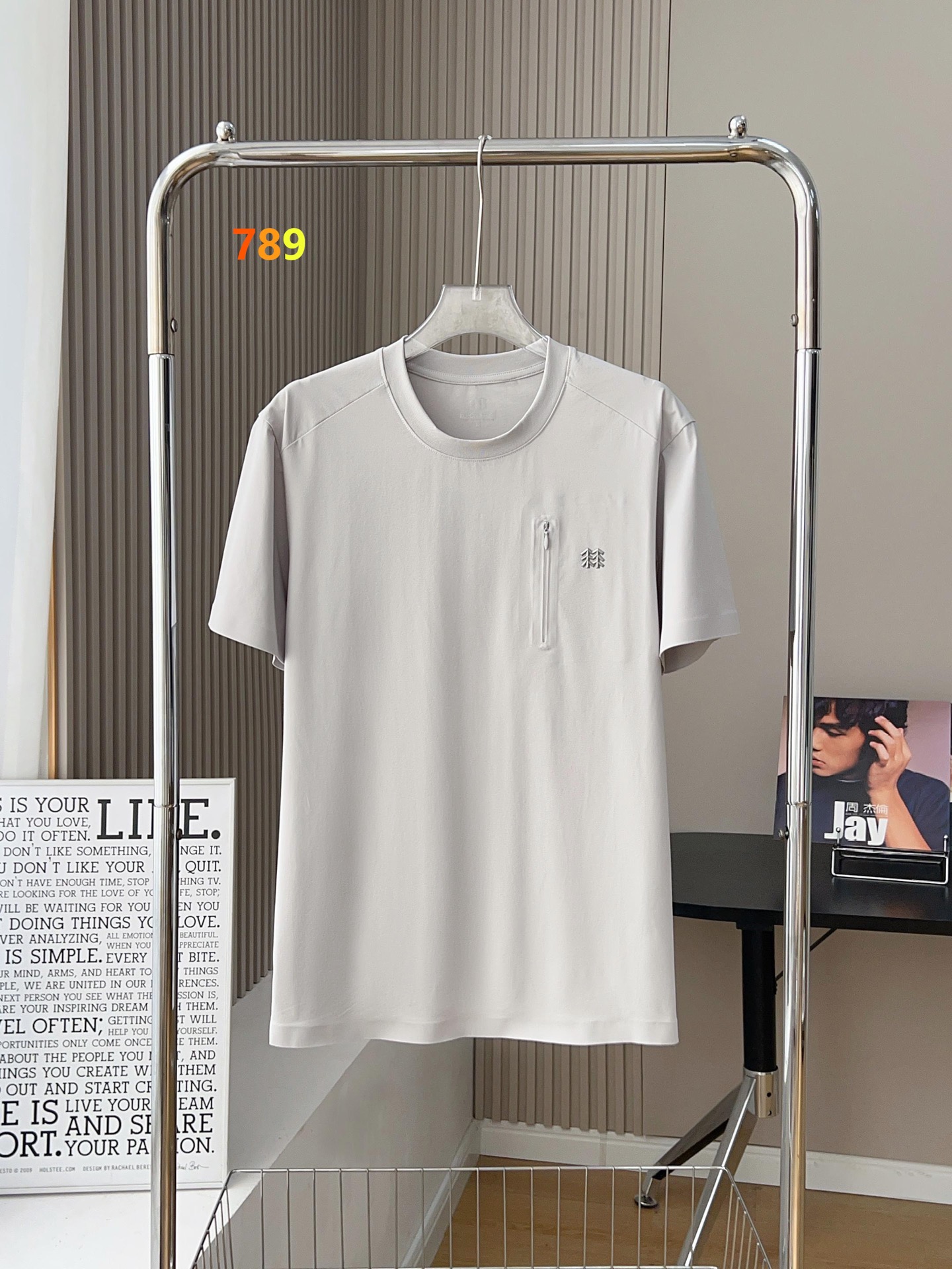 Kolon Sport Zip-Pocket Quick-Dry Tee view