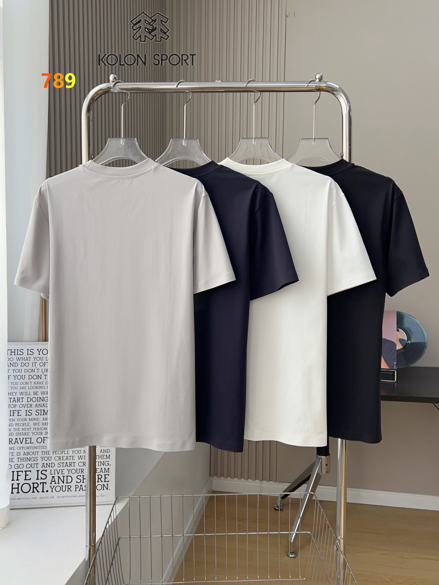 Kolon Sport Zip-Pocket Quick-Dry Tee view