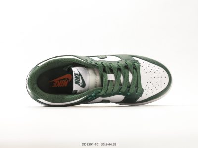 Nike Dunk Low White Black view 3
