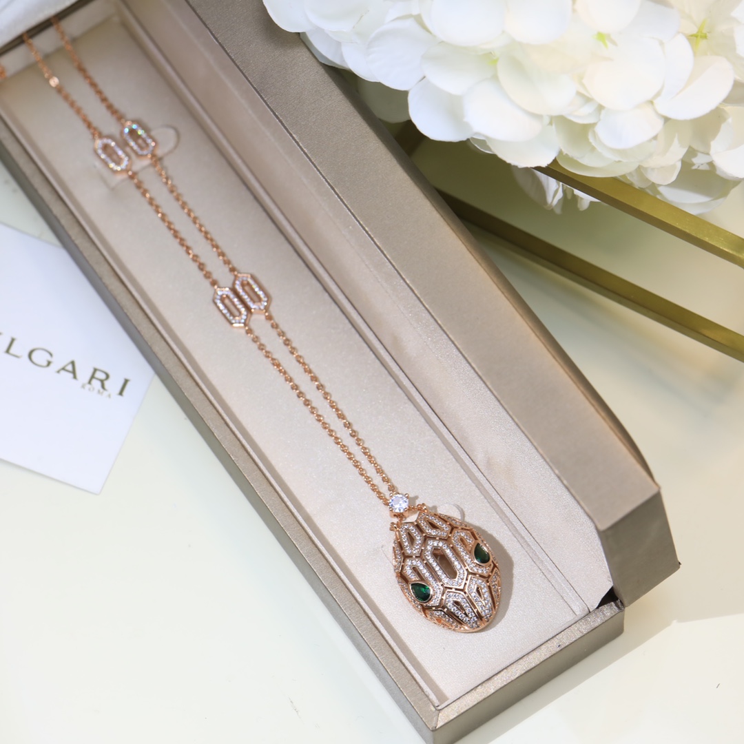 Bvlgari Serpenti Upgraded Snake Necklace view