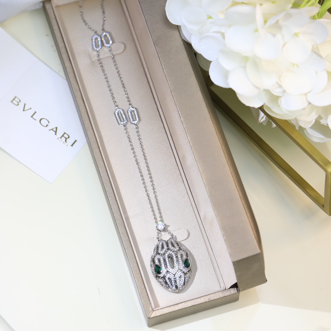 Bvlgari Serpenti Upgraded Snake Necklace view