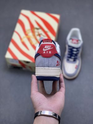 Nike Air Force 1 '07 Low Pink White view 4