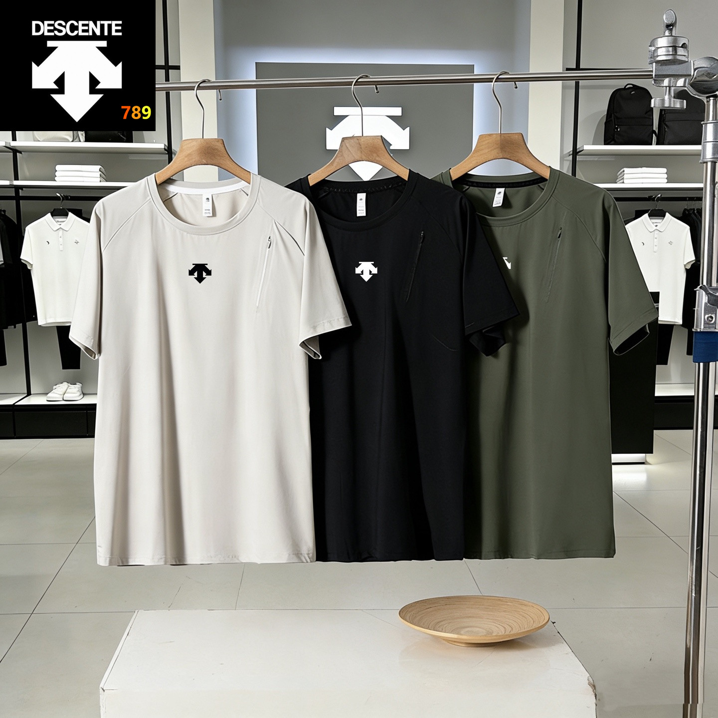 Descente 2026 Ice-Silk Seamless Short-Sleeve Tee