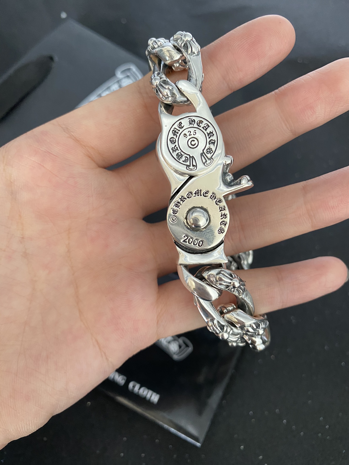 Chrome Hearts Cross Chain Bracelet view