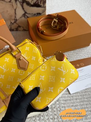 Louis Vuitton Speedy P209 NIGO Monogram Cherry Blossom Bag view 3