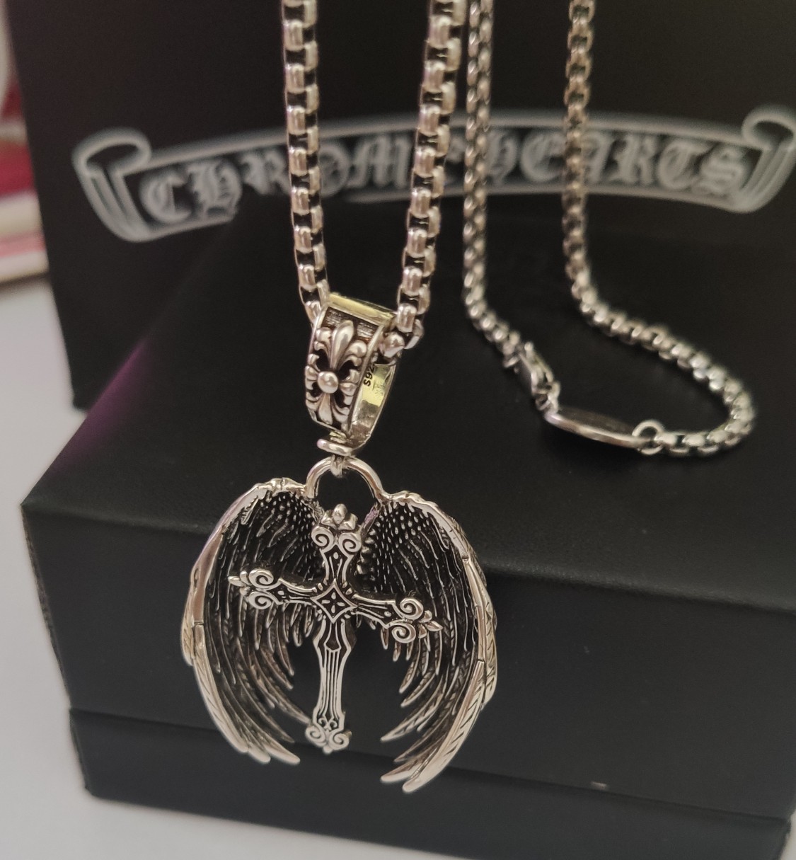 Chrome Hearts Angel Wing Pendant view