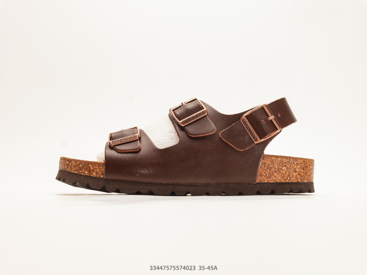 Birkenstock Arizona Double-Buckle Suede Leather Sandal