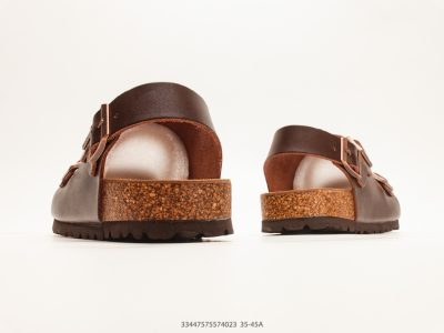 Birkenstock Arizona Double-Buckle Suede Leather Sandal view 6