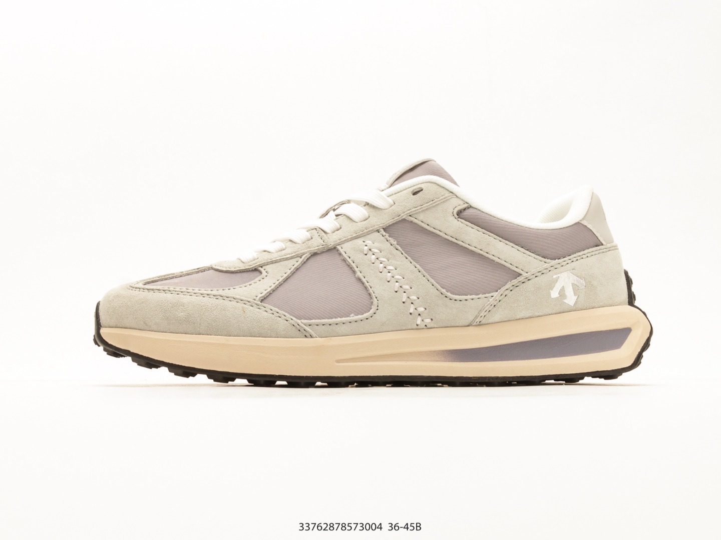 Descente Chron Velo Leather-Panel Trainer