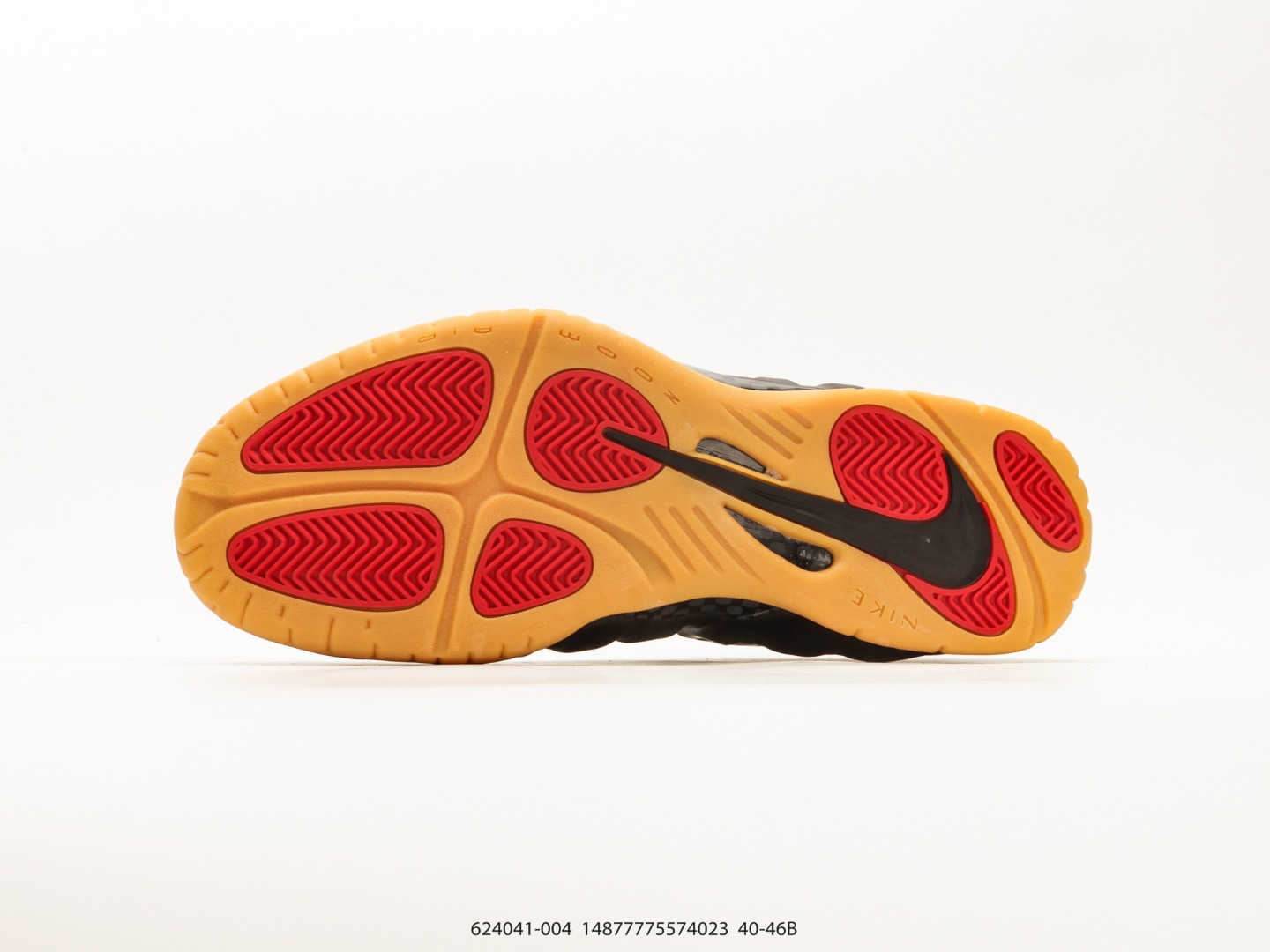 Nike Air Foamposite One Black Gum view