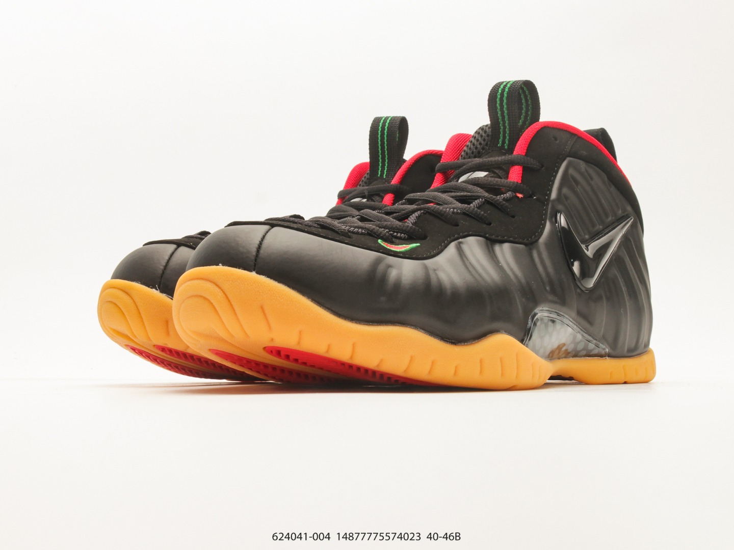 Nike Air Foamposite One Black Gum view
