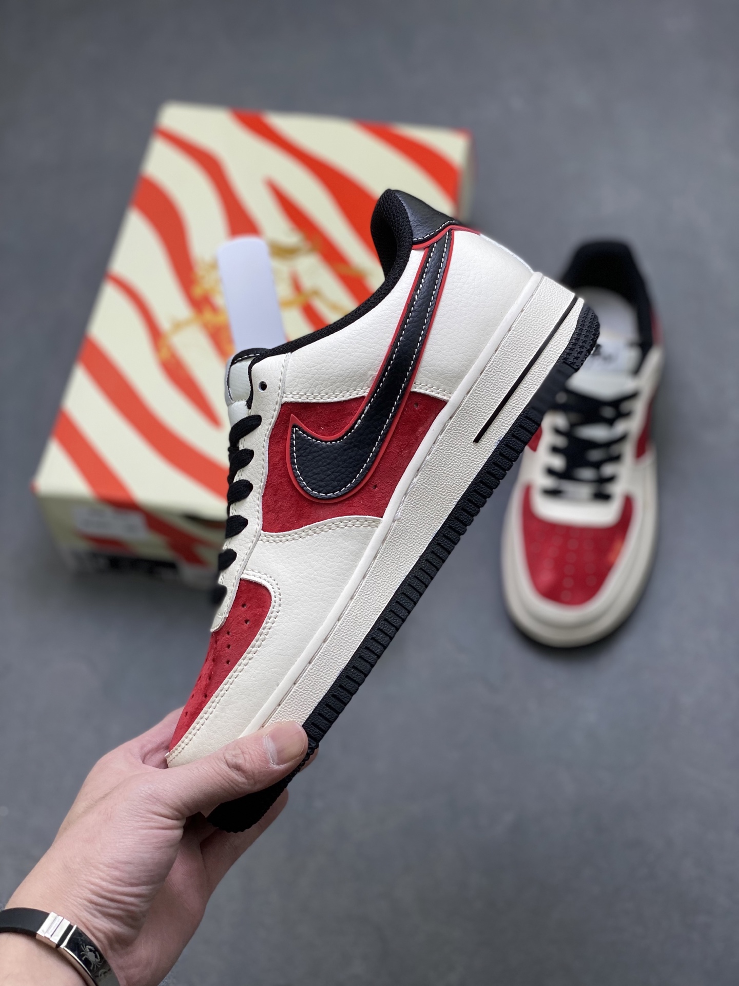 Nike Air Force 1 '07 Low Industrial Blue White view