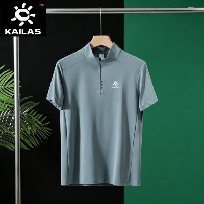 Kailas Half-Zip Quick-Dry Short Sleeve T-Shirt view 2