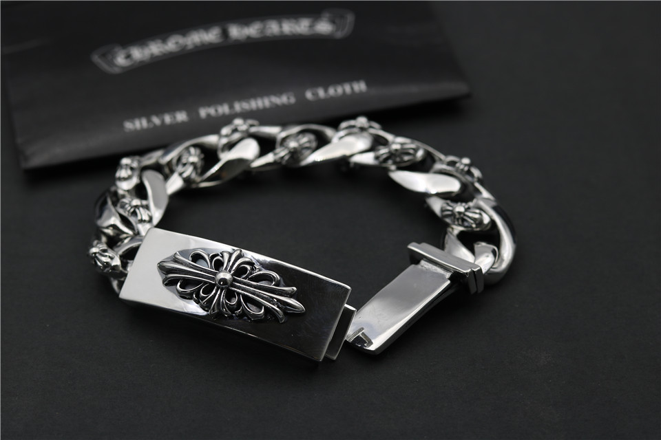 Chrome Hearts Cross Chain Bracelet 20cm (Hot Seller)