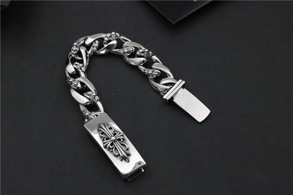 Chrome Hearts Cross Chain Bracelet 20cm (Hot Seller) view